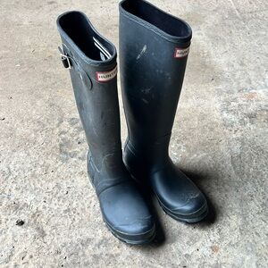 Hunter Classic Black Rain Boots